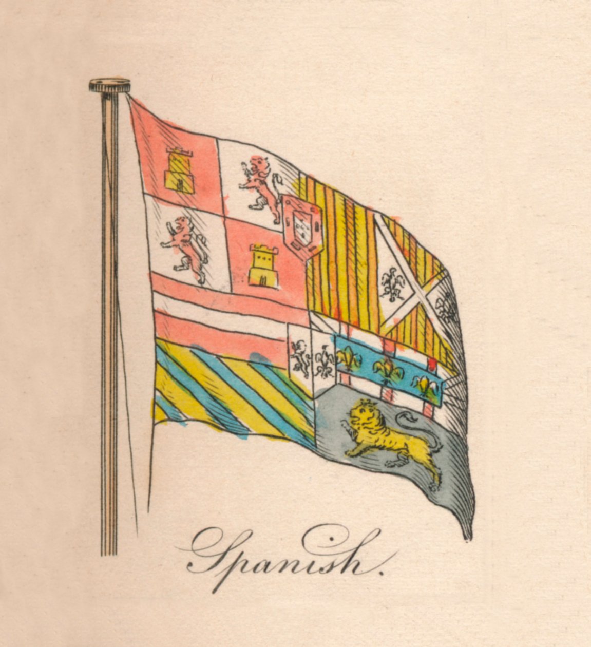 espanja, 1838 tekijältä Unbekannt