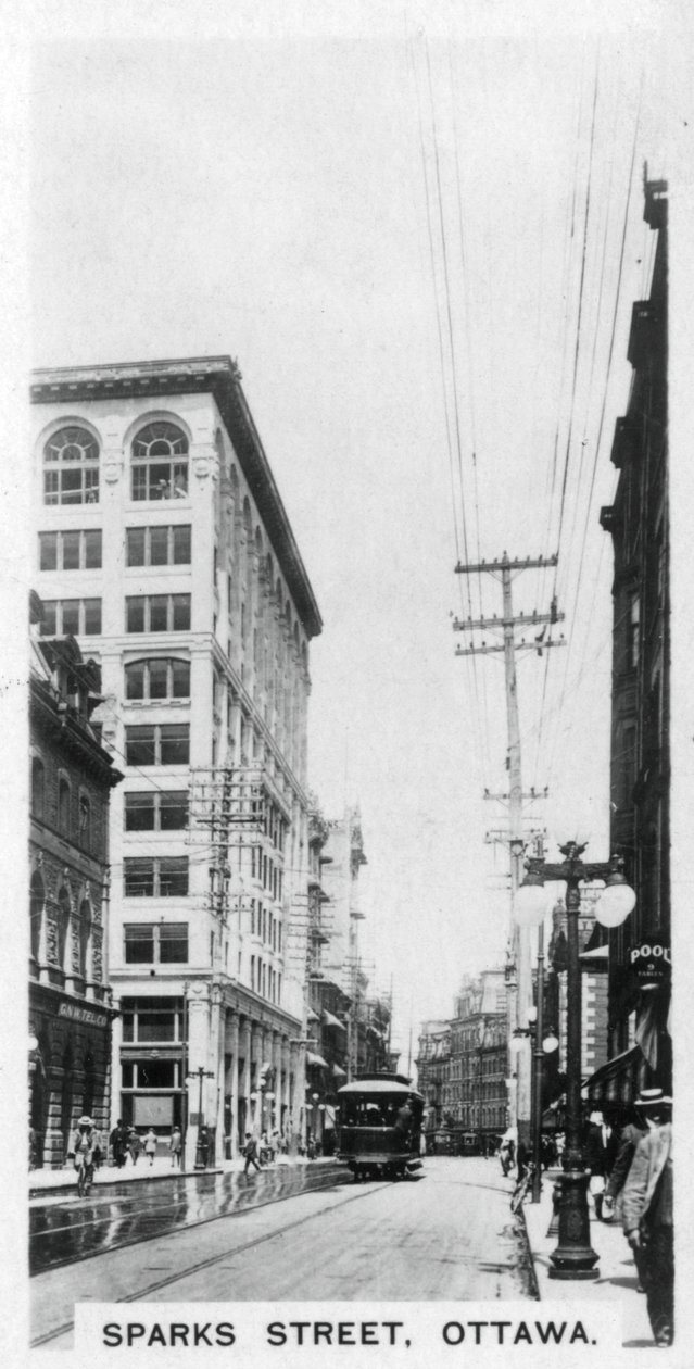 Sparks Street, Ottawa, Kanada, 1920-luku tekijältä Unbekannt