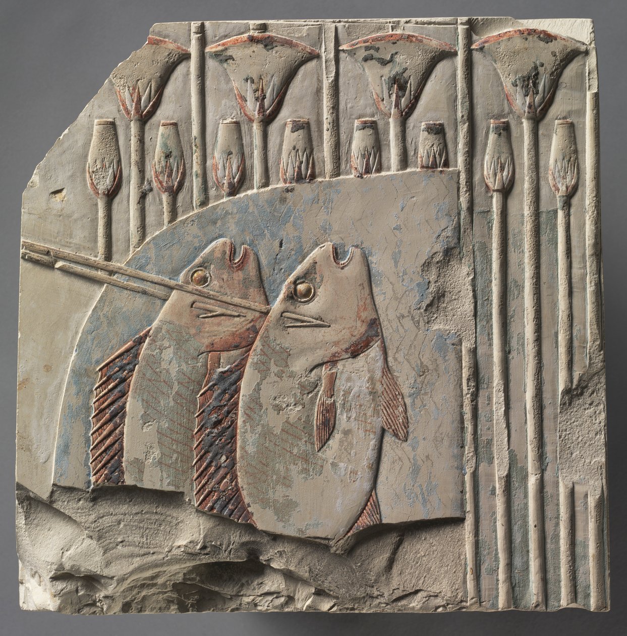 Spearing Fish, c. 667-647 eaa. tekijältä Unbekannt