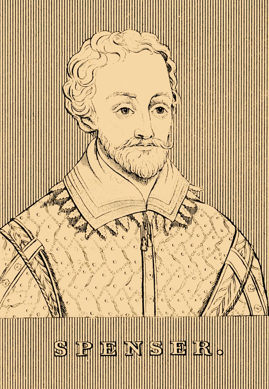 Spenser, c1552-1599, 1830. tekijältä Unbekannt