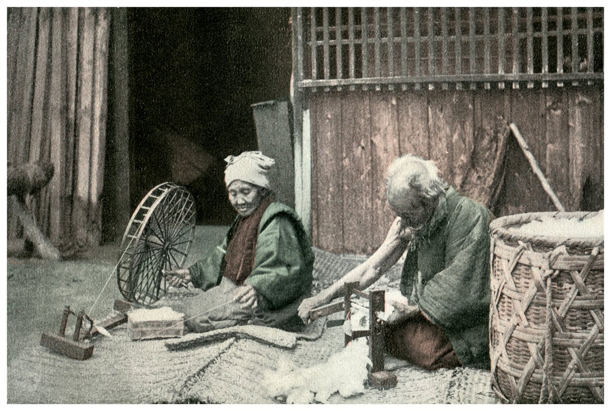 Kehruupuuvillaa, Japani, 1904 tekijältä Unbekannt