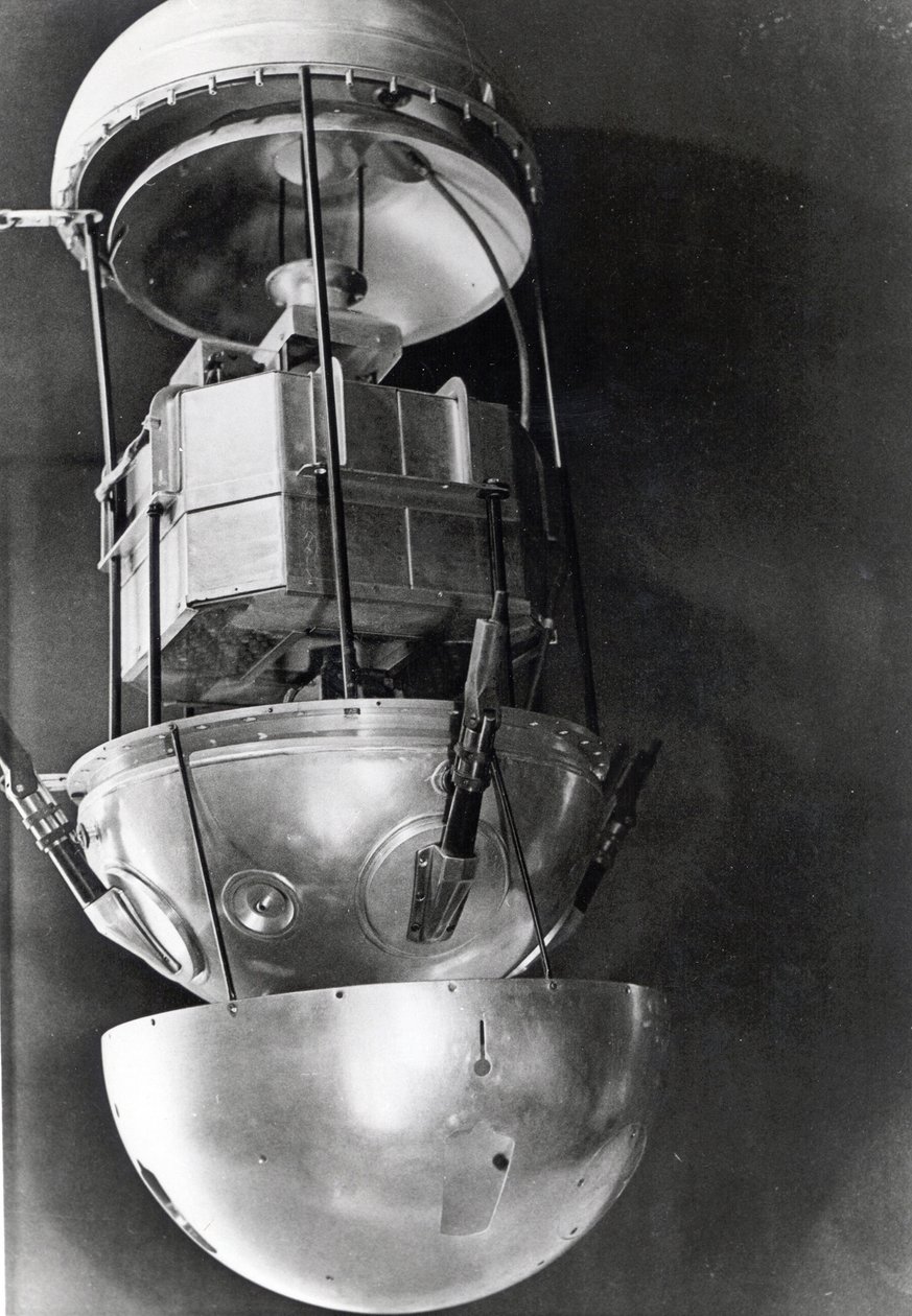 Sputnik 1, venäläinen satelliitti, 1957 tekijältä Unbekannt