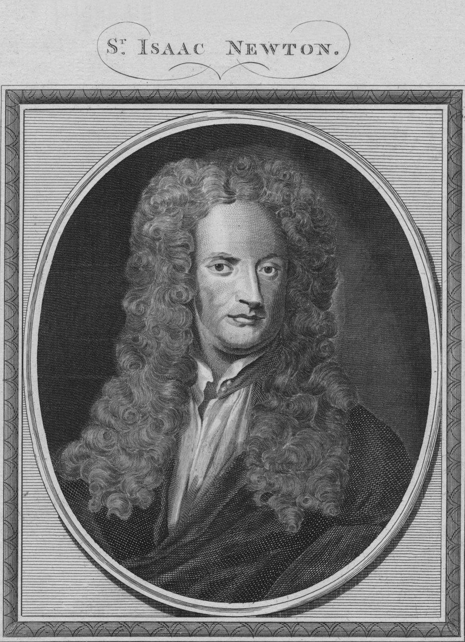 Herra. Isaac Newton, 1785. tekijältä Unbekannt