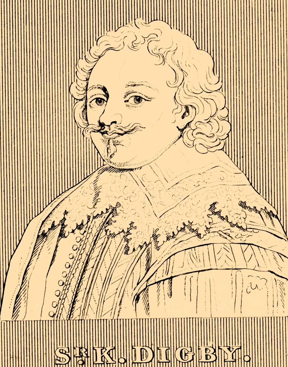 Sr. K. Digby, 1603-1665, 1830. tekijältä Unbekannt