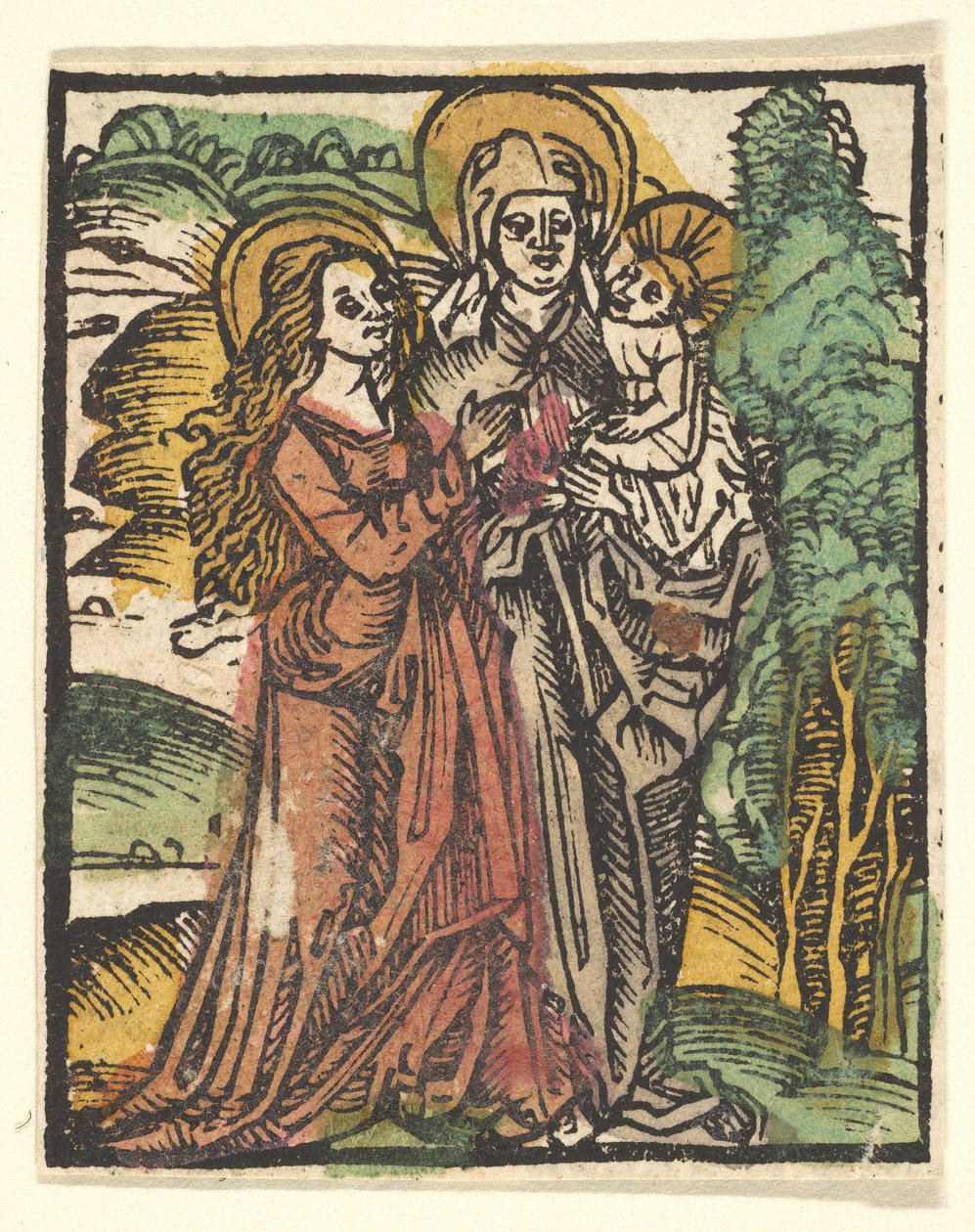 Pyhän Annan kopio, vuoden 1511 jälkeen. tekijältä Unbekannt