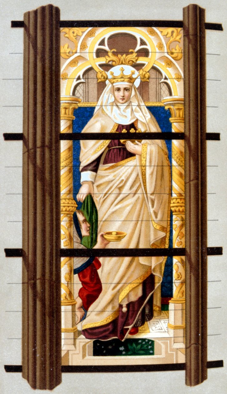 Pyhä Elizabeth Unkari, 1878 tekijältä Unbekannt