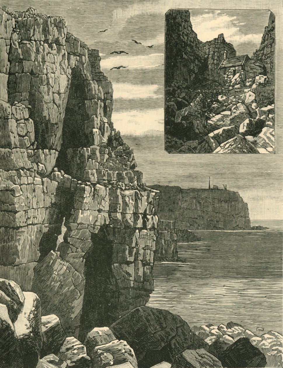St. Gowans Head and Chapel, 1898. tekijältä Unbekannt