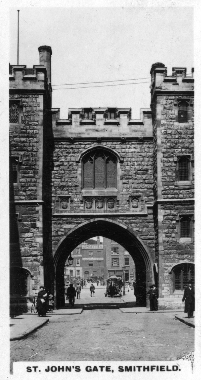 St Johns Gate, Clerkenwell, Lontoo, 1920-luku tekijältä Unbekannt