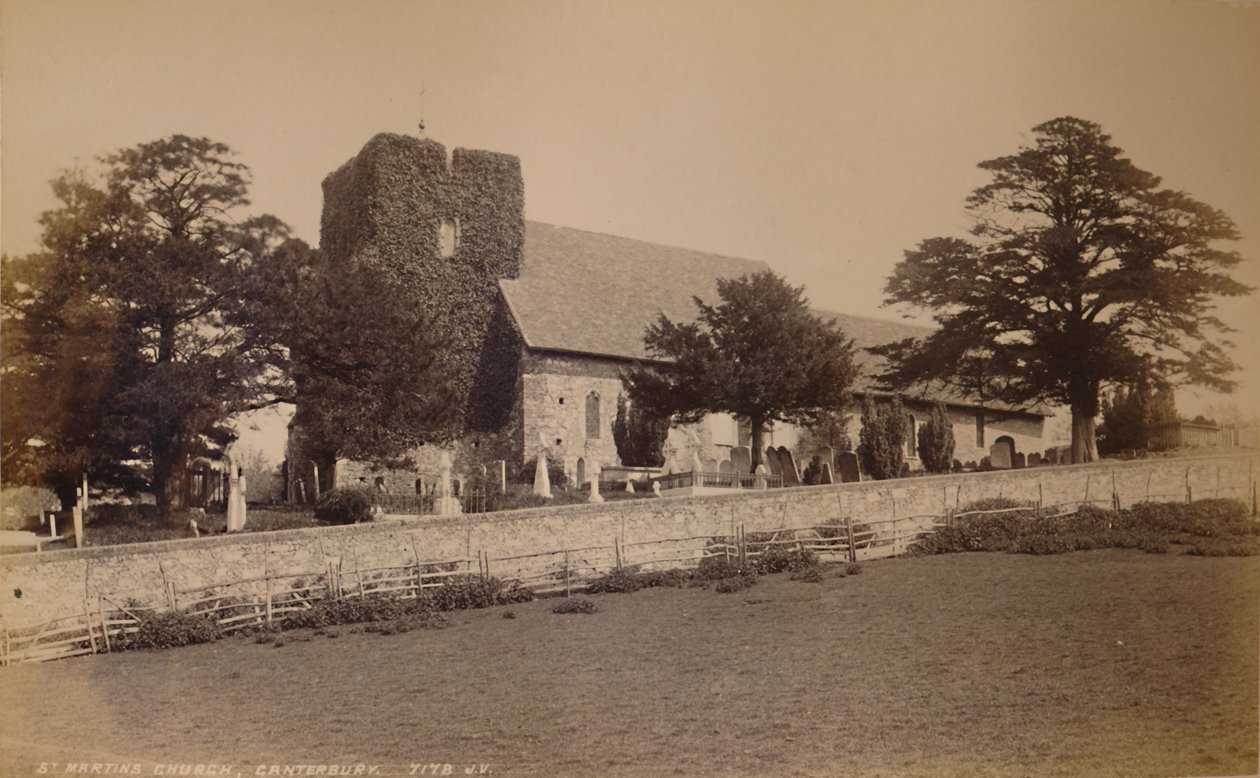 St. Martins Church, Canterbury, 1929. tekijältä Unbekannt