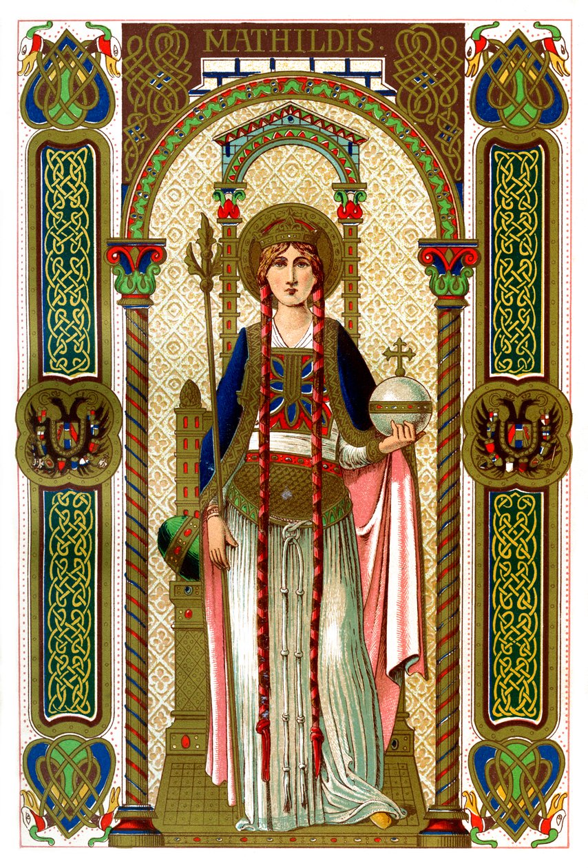 St Mathilda, 1886 tekijältä Unbekannt