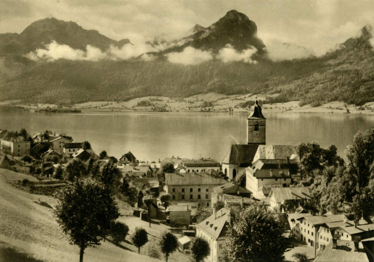 St Wolfgang im Salzkammergut, Ylä-Itävalta, 1935. tekijältä Unbekannt