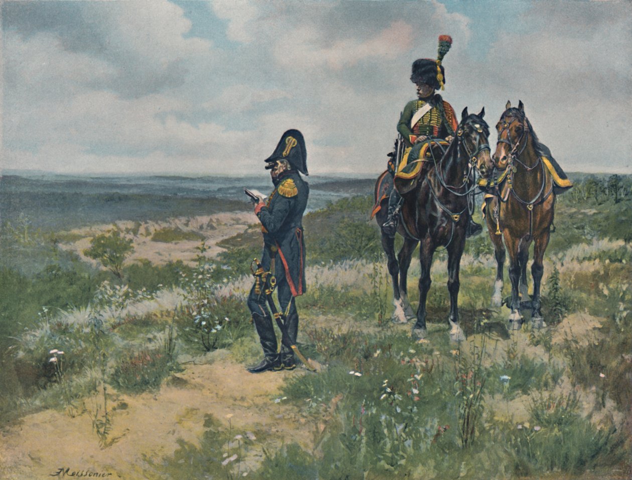 Esikunta-upseeritiedustelu, 1896 tekijältä Unbekannt