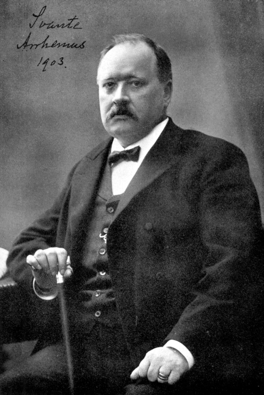 Svante Arrhenius 1859-1927, ruotsalainen fyysikko ja kemisti, 1903 tekijältä Unbekannt