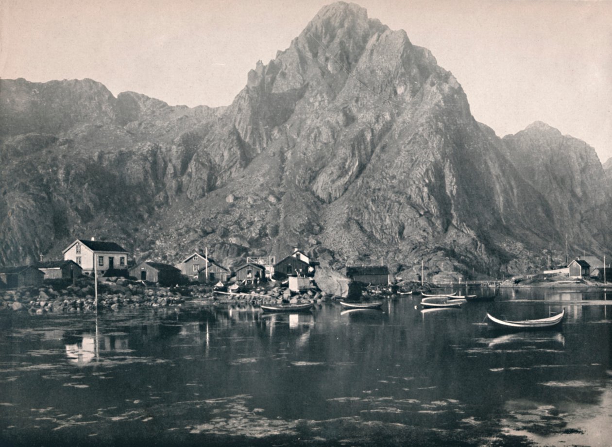 Svolvaer, Lofootit, 1914. tekijältä Unbekannt