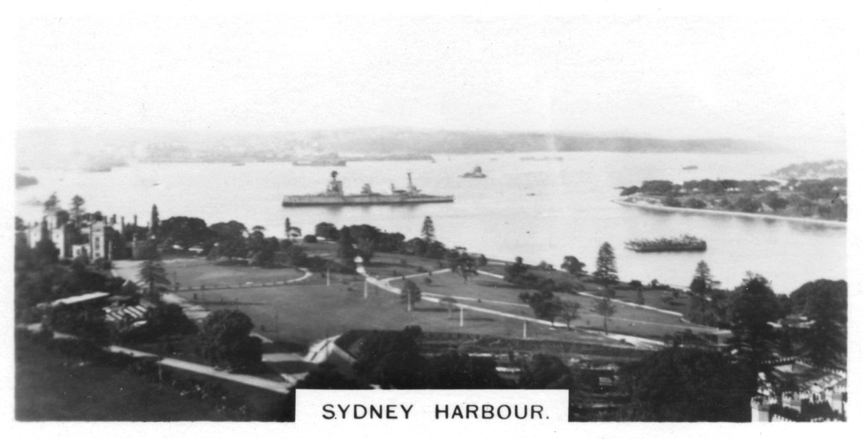 Sydneyn satama, Australia, 1928 tekijältä Unbekannt