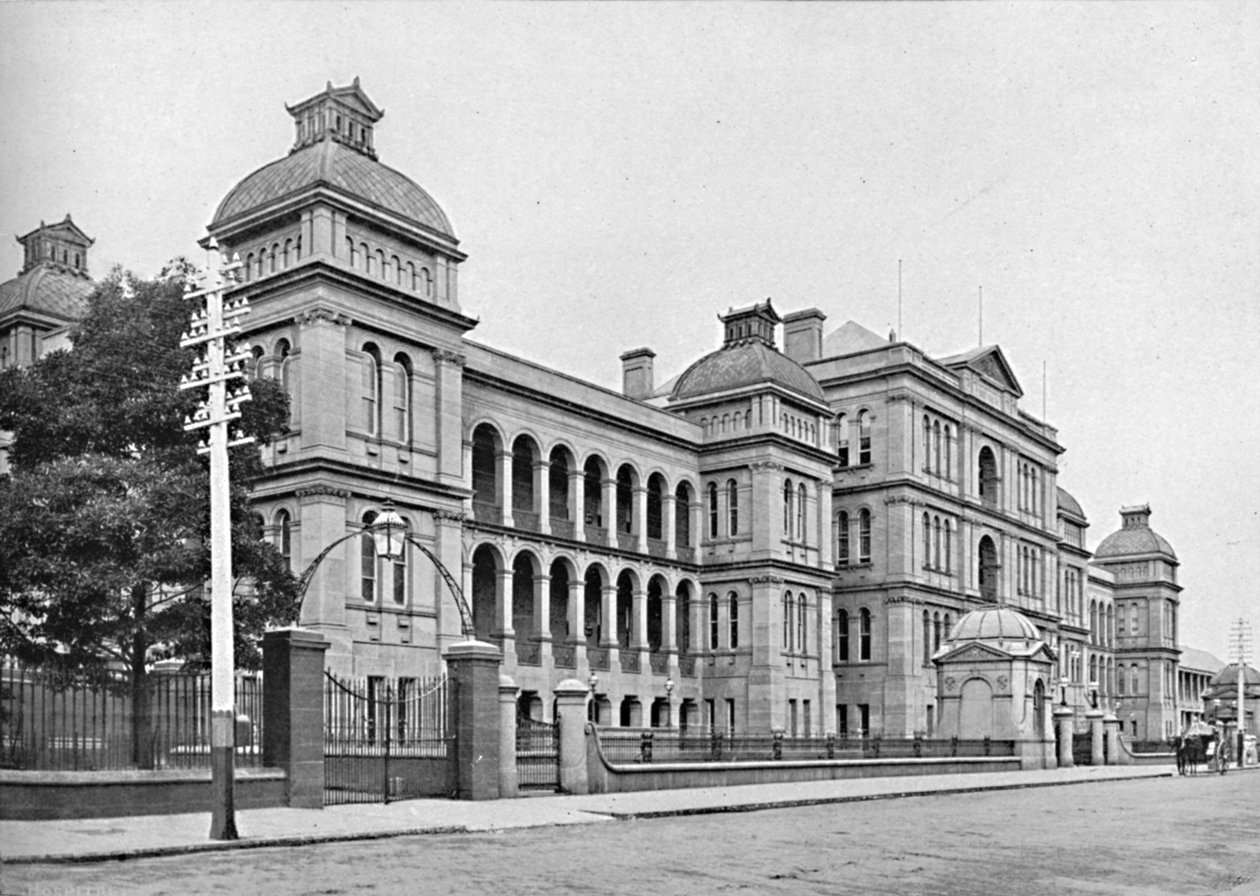 Sydney Hospital, Macquarie Street, c1900. tekijältä Unbekannt