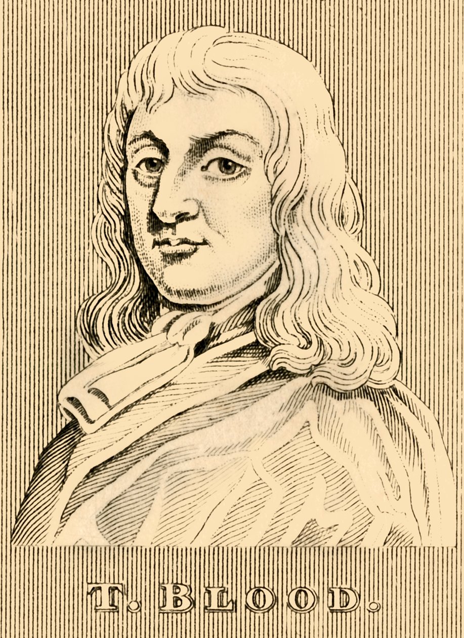 T. Blood, 1618-1680, 1830. tekijältä Unbekannt