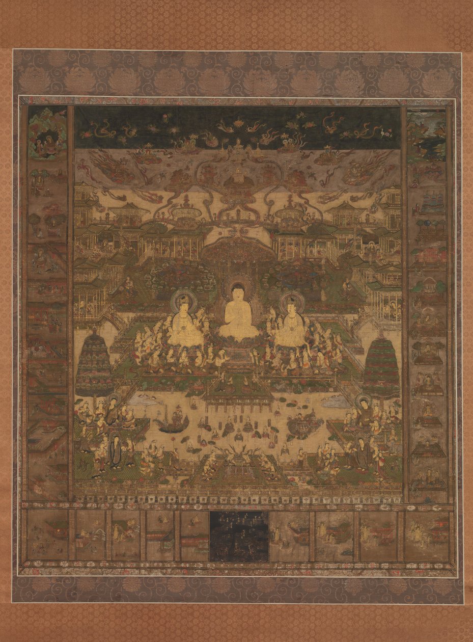 Taima Mandala, luultavasti 1300-luvun loppu. tekijältä Unbekannt
