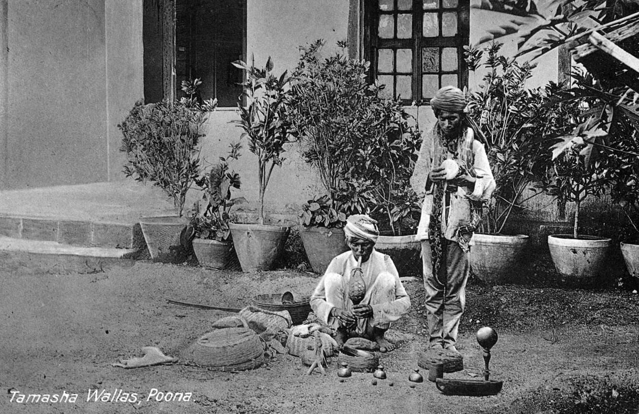 Tamasha Wallas, Pune Poona, Intia, 1900-luvun alku tekijältä Unbekannt