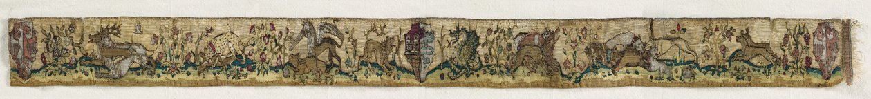 Tapestry Border, 1400-1450. tekijältä Unbekannt