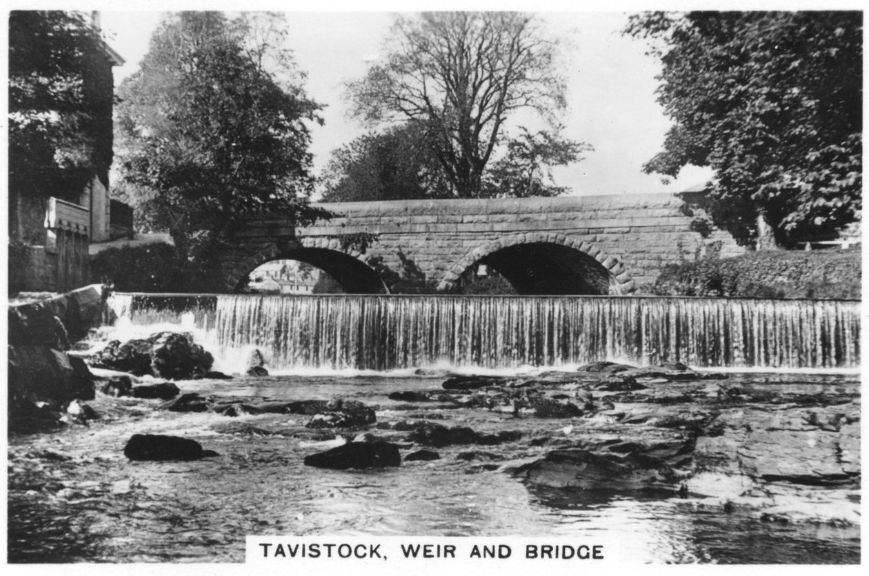Tavistock, pato ja silta, 1937 tekijältä Unbekannt
