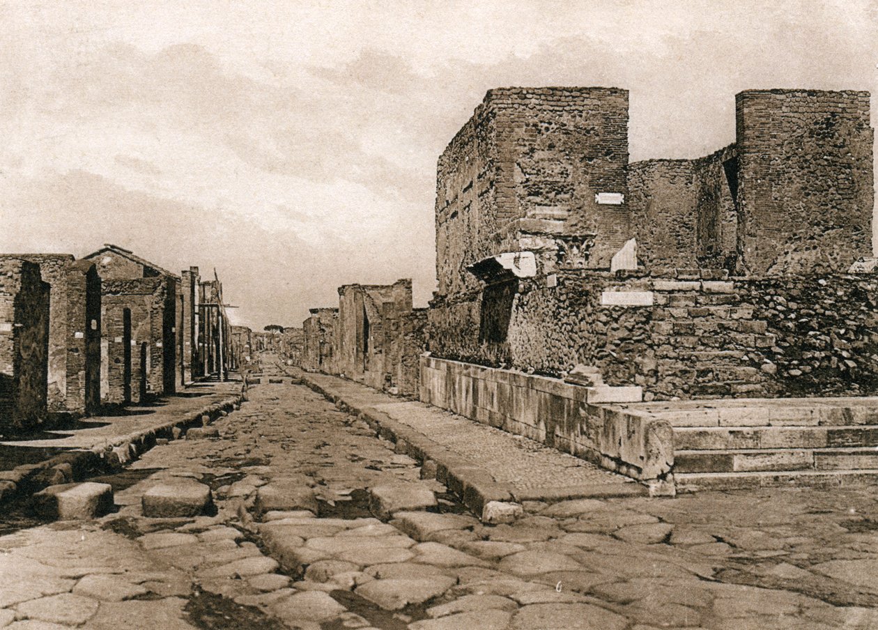 Fortunan temppeli, Pompei, Italia, 1900-luku tekijältä Unbekannt