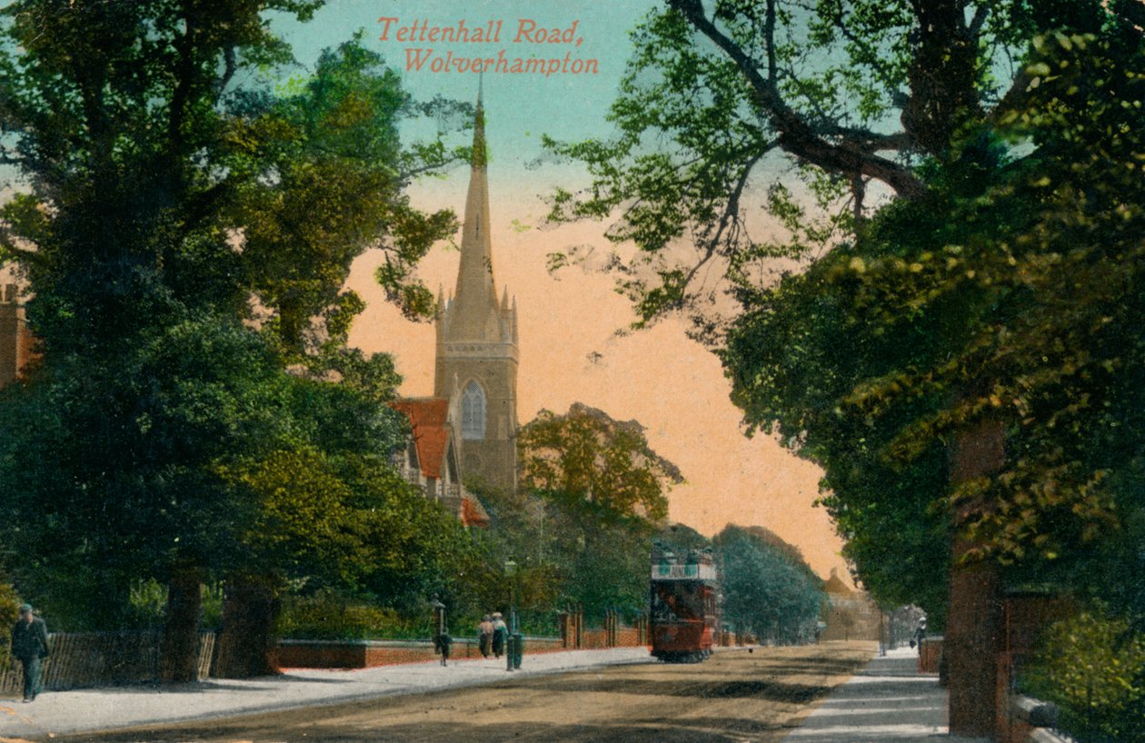 Tettenhall Road, Wolverhampton, c1905 tekijältä Unbekannt