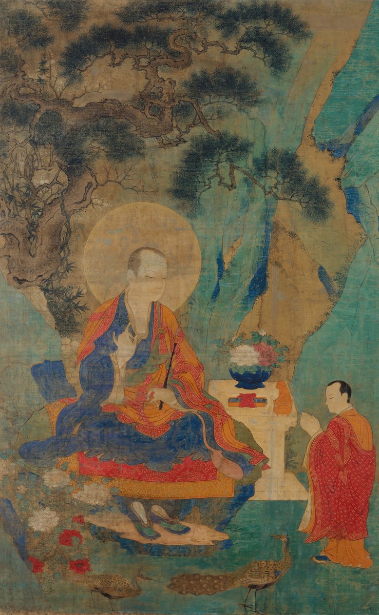 Arhat Vajraputra, 1700-luku. tekijältä Unbekannt