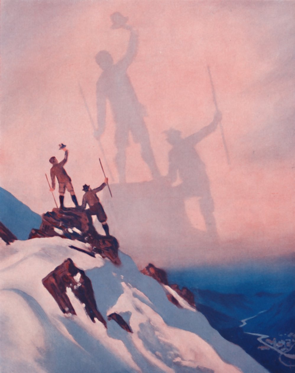 The Awe-Inspiring Spectre of the Brocken, 1935 tekijältä Unbekannt