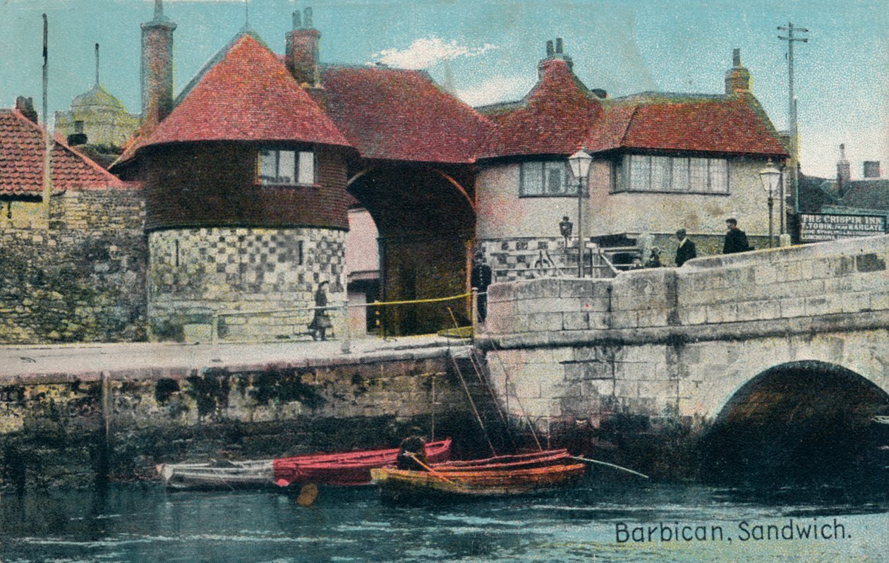 The Barbican, Sandwich, Kent, c1905. tekijältä Unbekannt