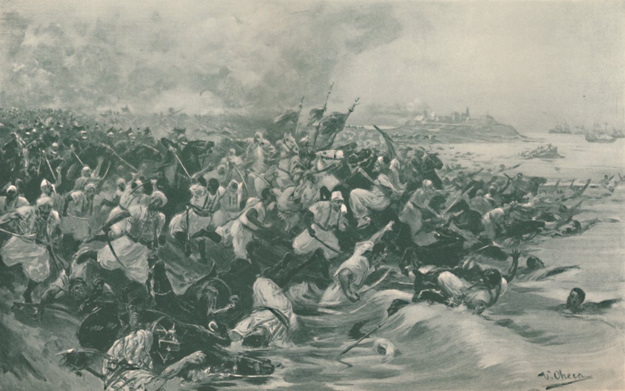 Aboukirin taistelu, 1799, 1896. tekijältä Unbekannt