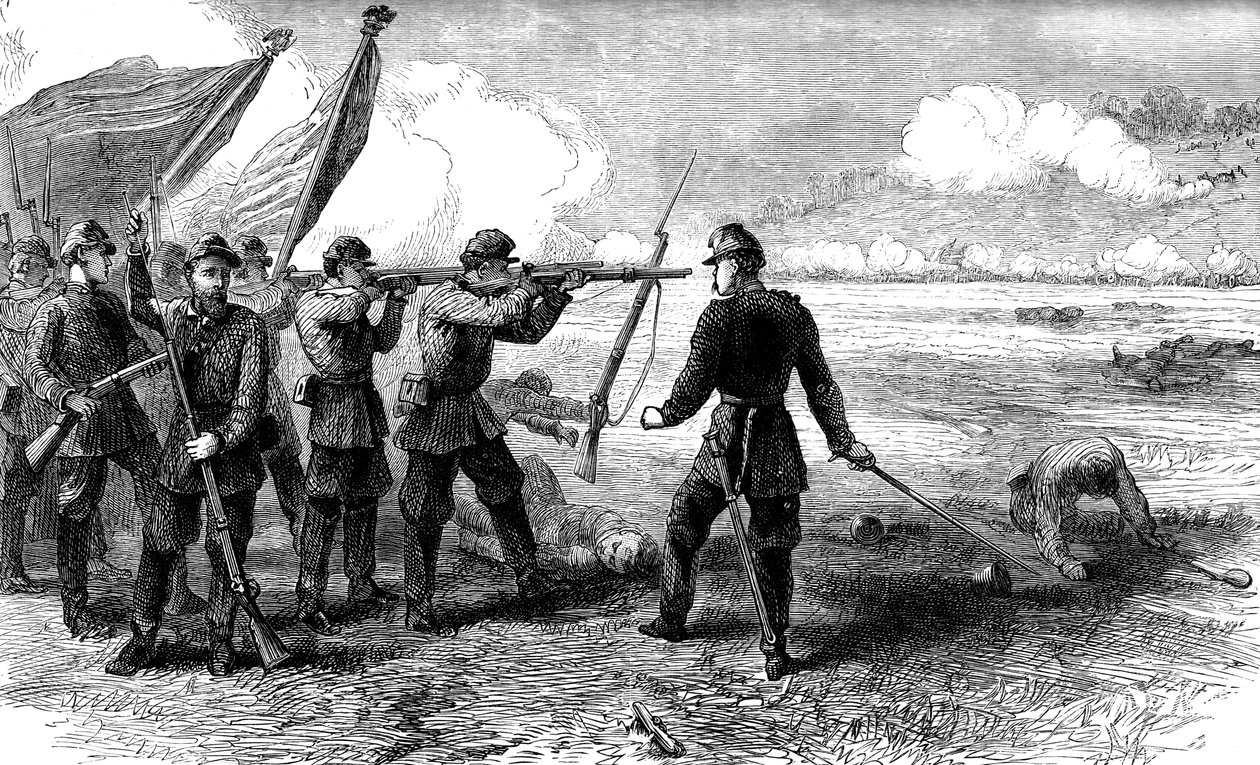 Battle of Bull Run, Virginia, 1861 c1880 tekijältä Unbekannt