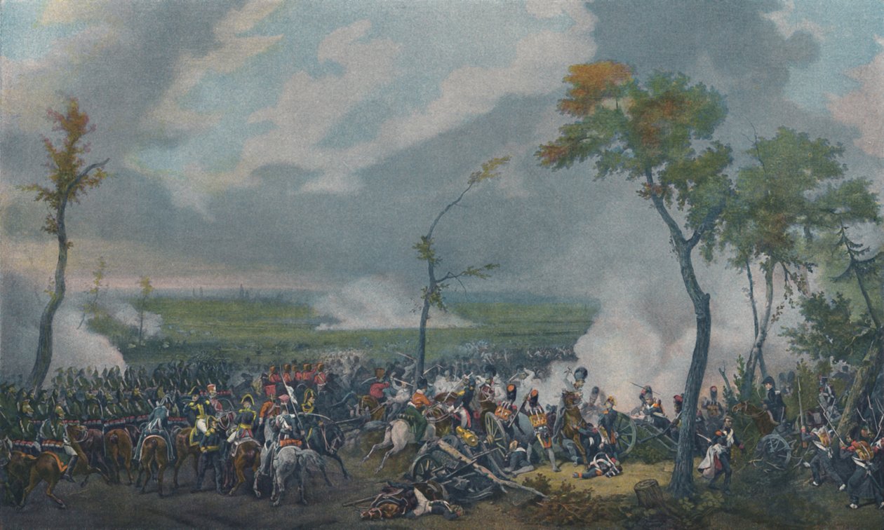 Hanaun taistelu, 30. lokakuuta 1813, 1896. tekijältä Unbekannt