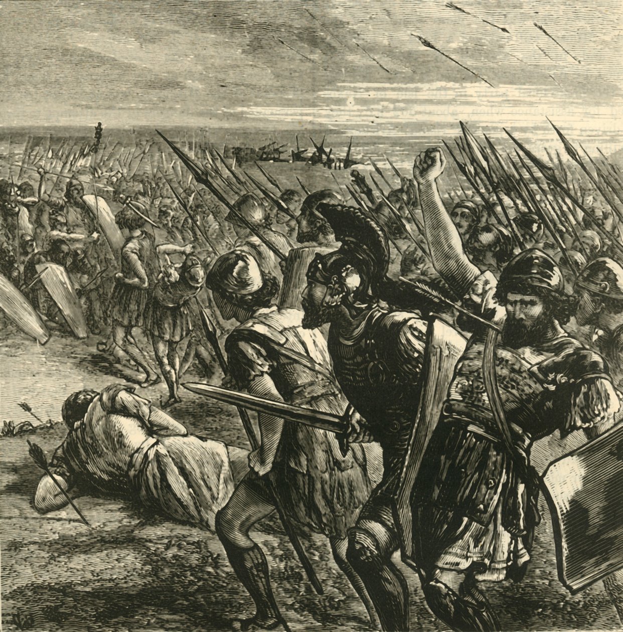 Marathonin taistelu, 1890. tekijältä Unbekannt