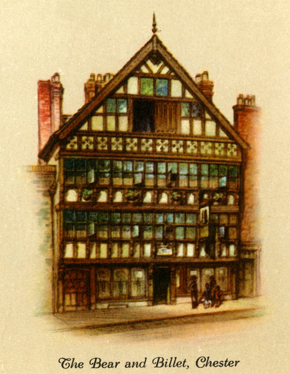 The Bear and Billet, Chester, 1936. tekijältä Unbekannt