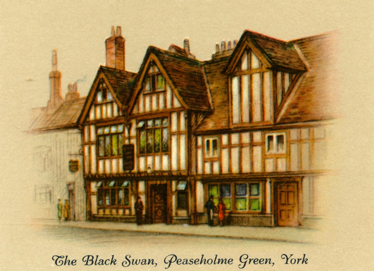 Musta joutsen, Peasholme Green, York, 1936. tekijältä Unbekannt