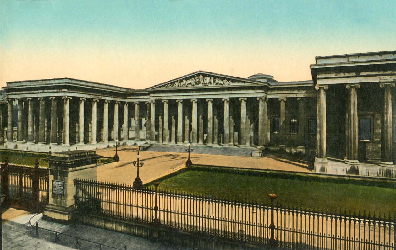 British Museum, Lontoo, vuonna 1910. tekijältä Unbekannt