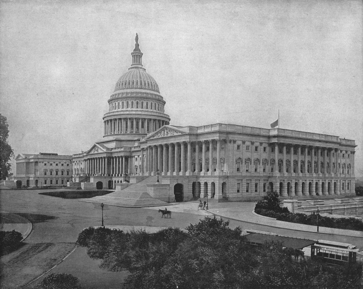 Capitol, Washington DC, USA, 1900. tekijältä Unbekannt