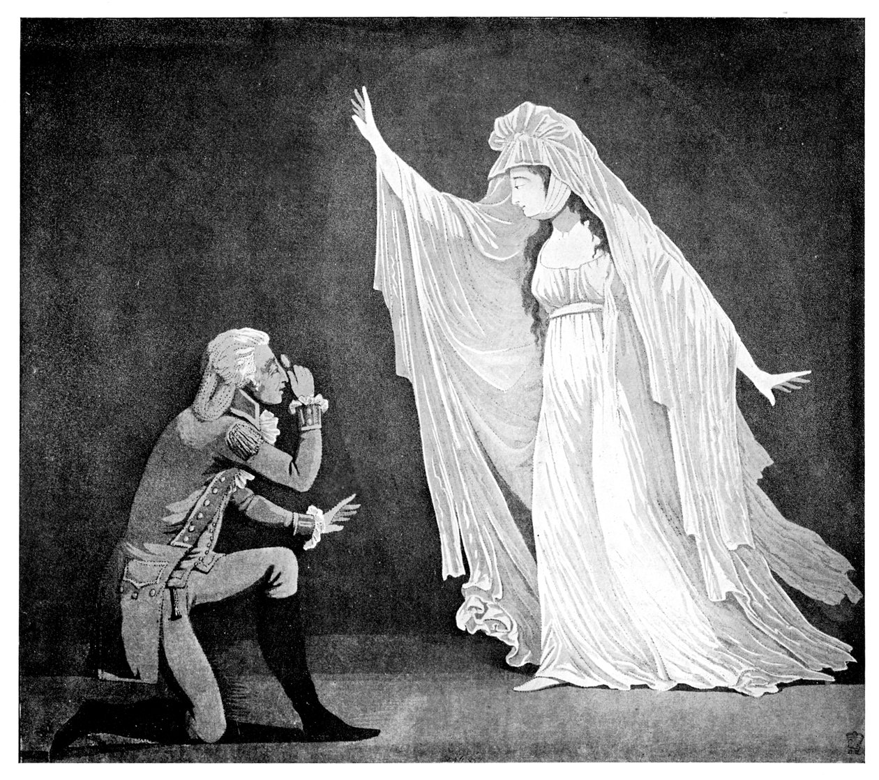 Castle Spectre ja hänen ihailijansa, 1793 tekijältä Unbekannt