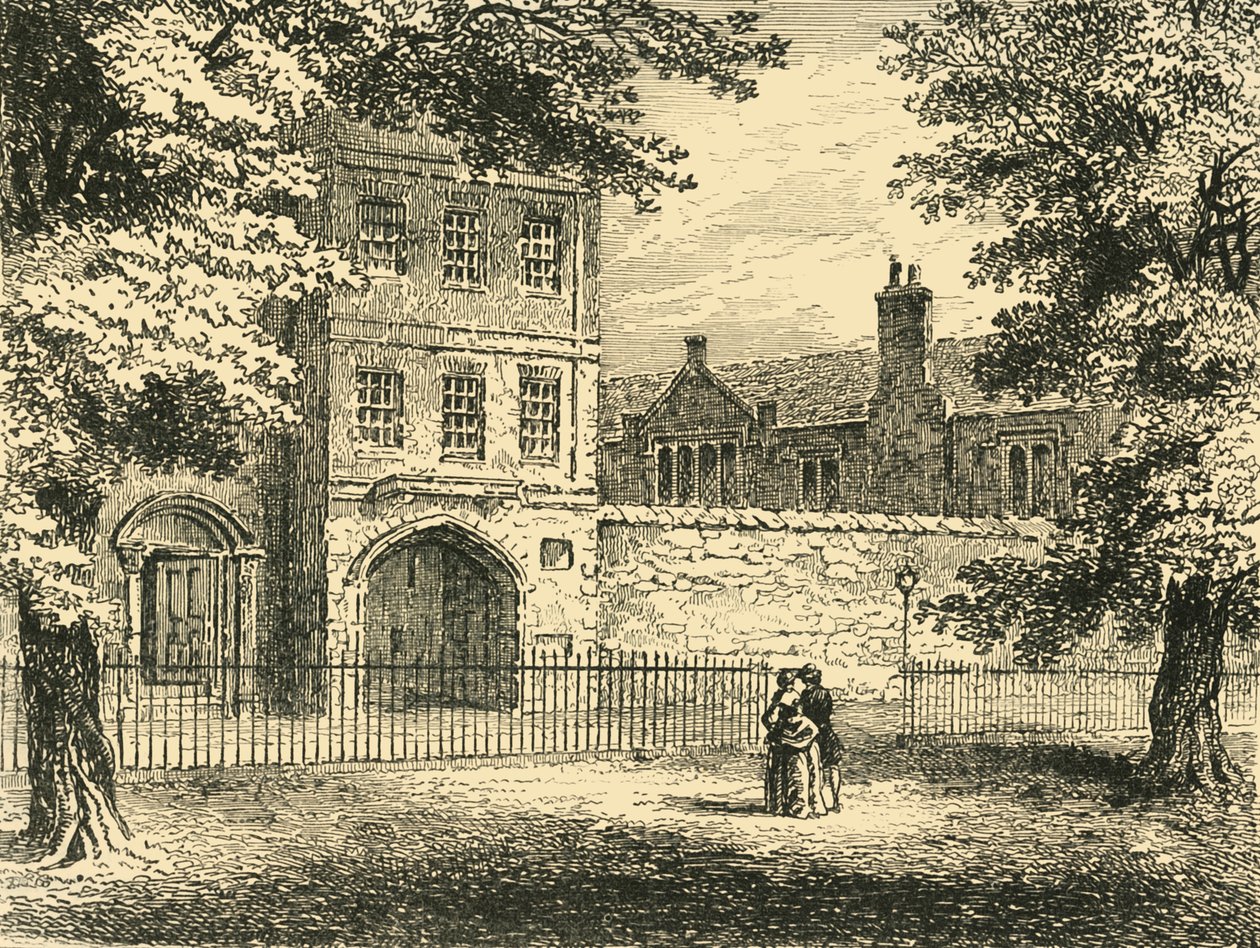 Charterhouse, aukiolta, vuodelta 1872. tekijältä Unbekannt