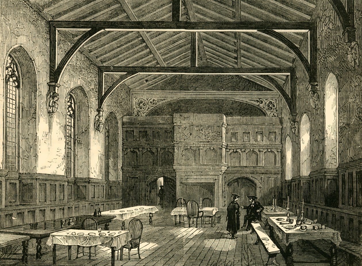 College Hall, 1881. tekijältä Unbekannt