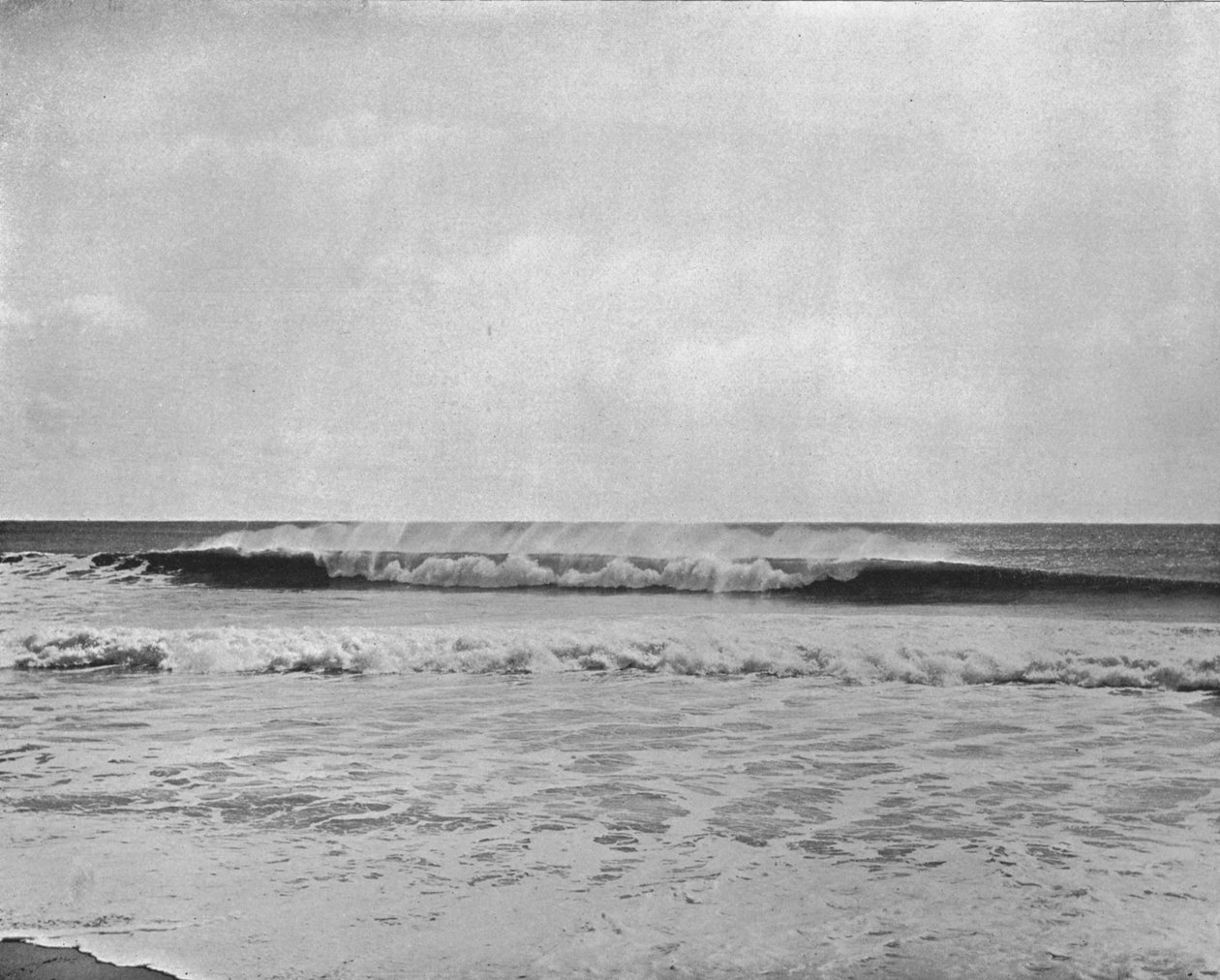 Combing Wave, New Jersey Coast, USA, c1900. tekijältä Unbekannt