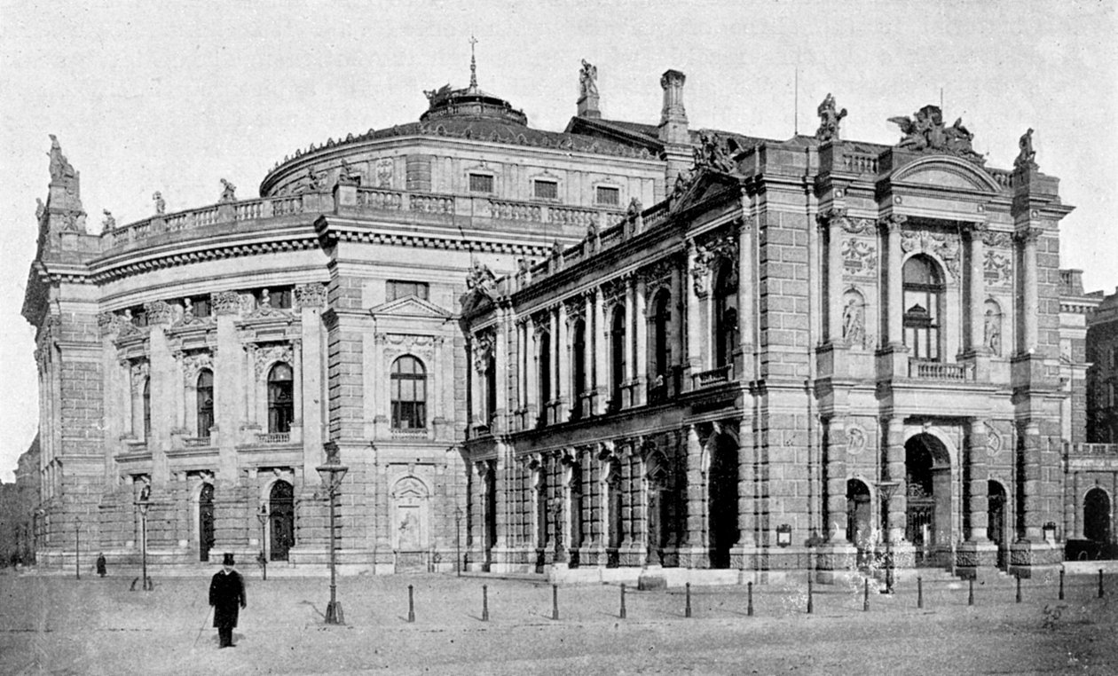 The Court Theatre, Wien, Itävalta, 1899 tekijältä Unbekannt