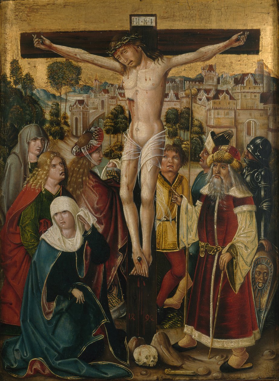 Ristiinnaulitseminen, 1494. tekijältä Unbekannt