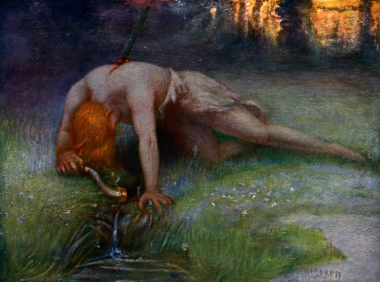 "Siegfriedin kuolema", 1906 tekijältä Unbekannt