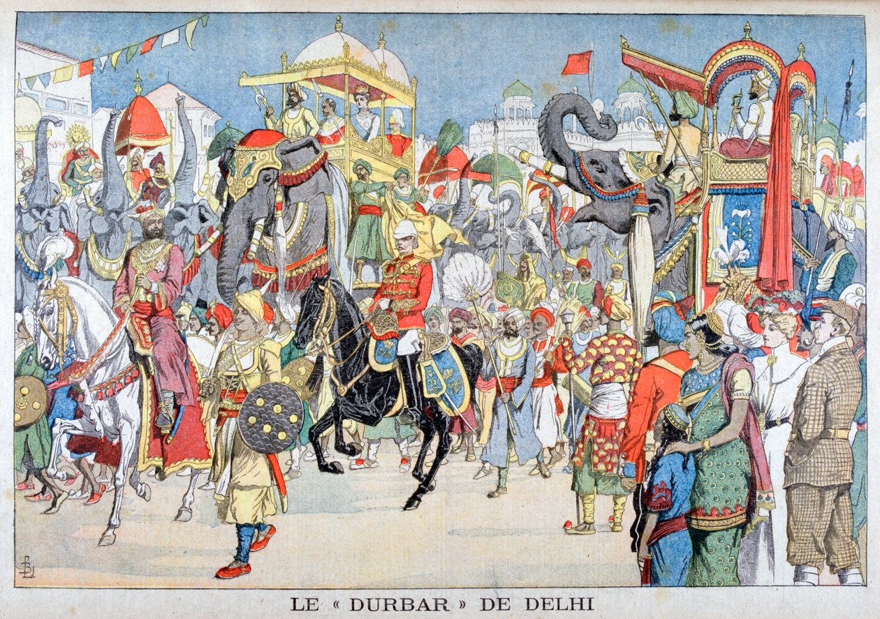Delhi Durbar, 1903 tekijältä Unbekannt