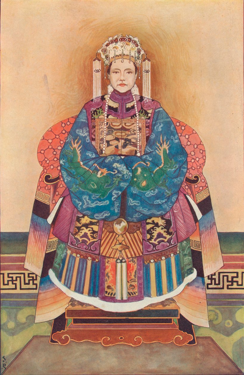 Kiinan veli keisarinna, 1908 tekijältä Unbekannt