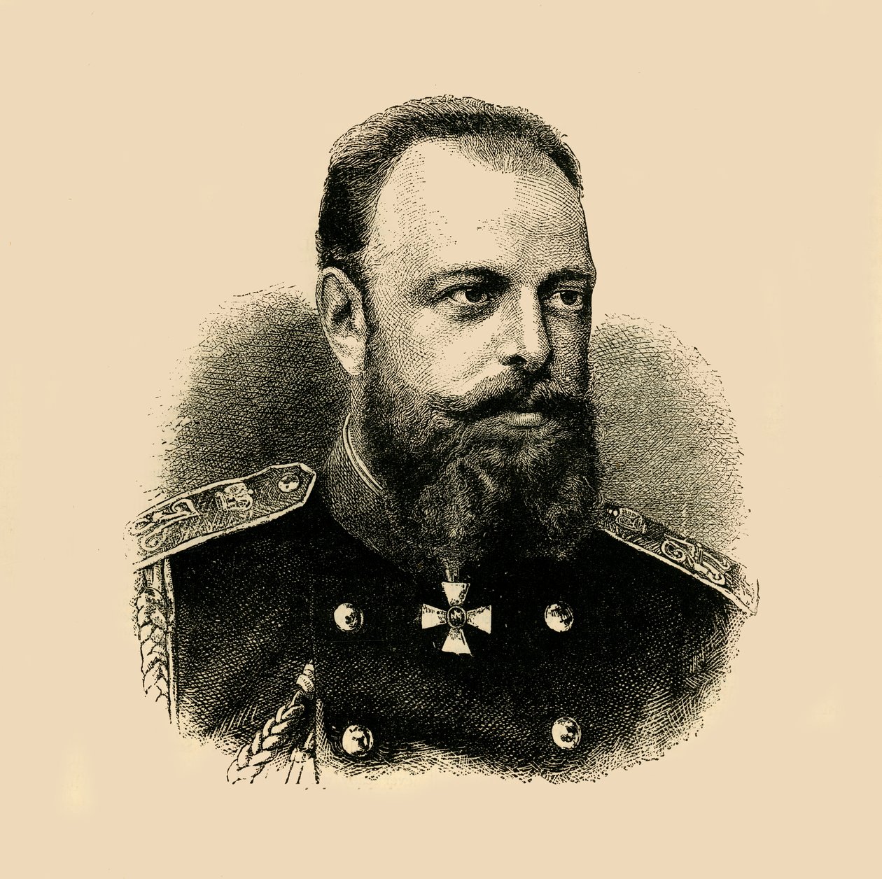 Keisari Aleksanteri III, 1881. tekijältä Unbekannt