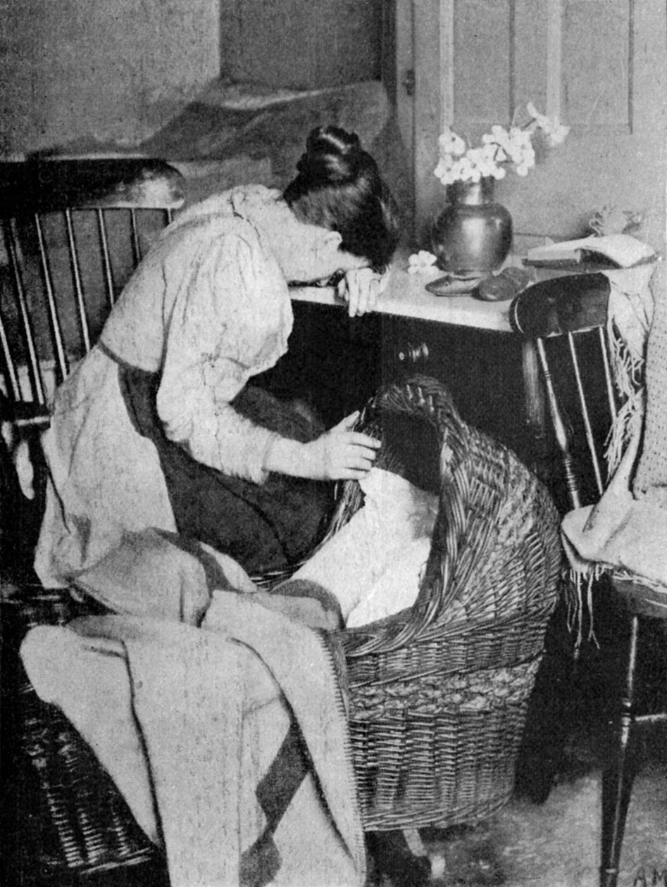 Tyhjä kehto, 1900 tekijältä Unbekannt