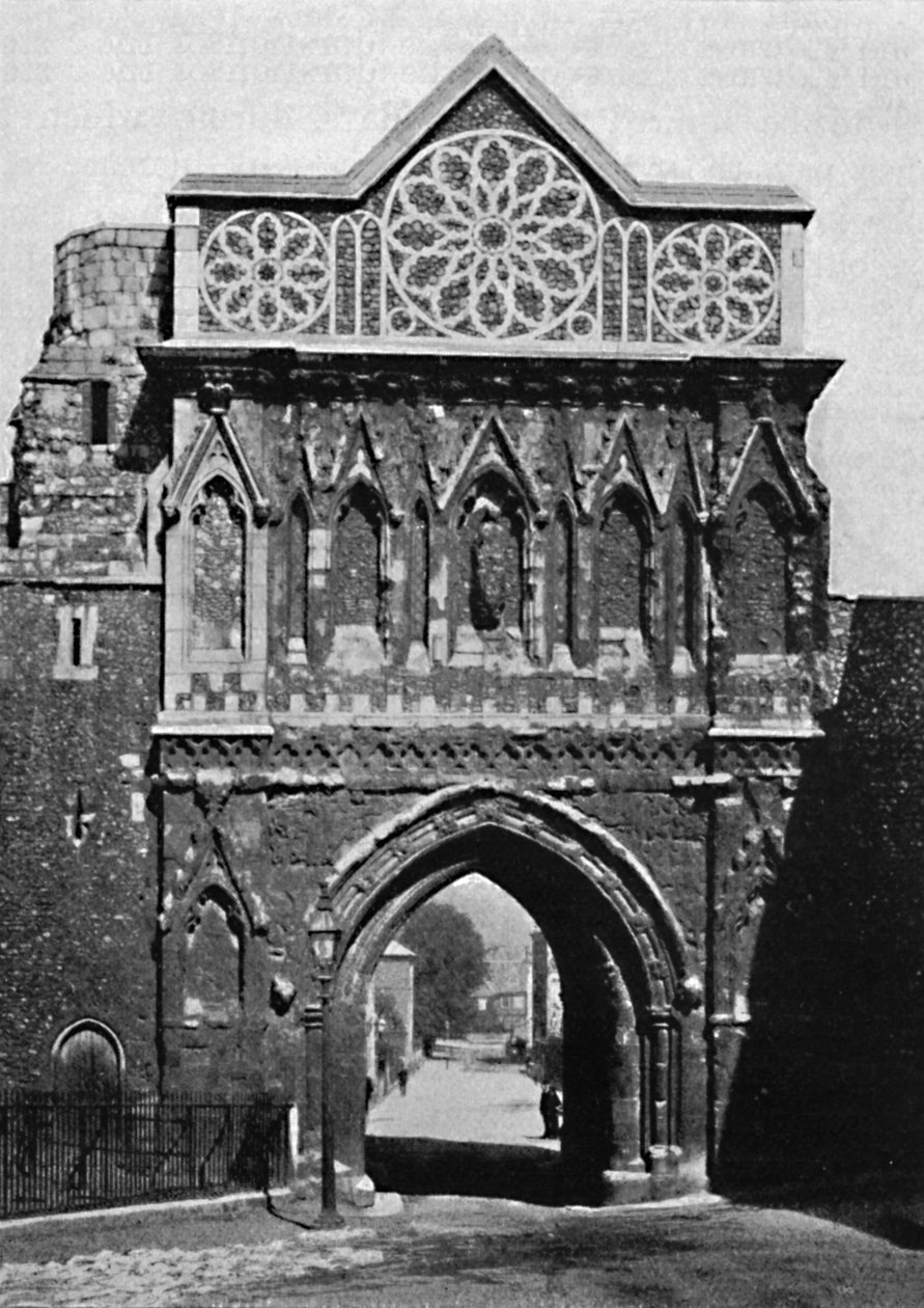Ethelbert Gate, Norwich, 1892, 1903 tekijältä Unbekannt